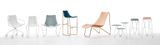 APELLE JUMP bezopierková dizajnová stolička troch výšok