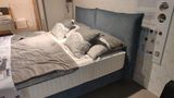 BOXSPRING luxusná čalúnená posteľ BF 410