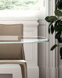 GEM dizajnový jedálenský stôl oválny