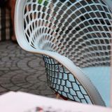 GUAPA DPA M stolička na kolieskach so zvýšeným operadlom koža