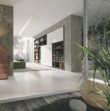 MEGA DESIGN luxusná obývačka knižnica na mieru