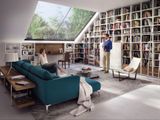 MEGA DESIGN luxusná knižnica na mieru obývacia izba