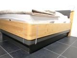 MULTIBED luxusná posteľ masív, dyha, lak, koža s úložným priestorom