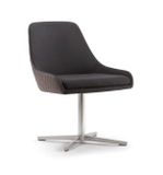 JO dizajnová stolička S F chromová podnož