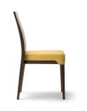 MADRID dizajnová stolička S masívne nožičky drevená opierka