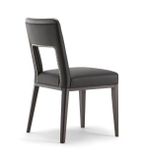 MONTREAL dizajnová stolička S masívnym rámikom