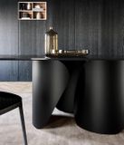 ONDA dizajnový pevný zaoblený stôl