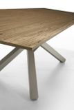 PECHINO dizajnový pevný jedálenský stôl masív