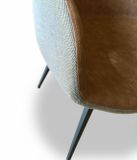 SONNY P L dizajnová stolička kresielko drevená podnož