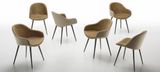 SONNY SL R dizajnová stolička drevená podnož