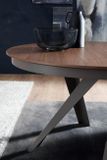 EMISFERO dizajnový jedálenský stôl s rozťahovaním