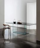 VALENCIA dizajnový celosklenený stôl SOVET