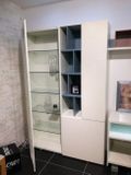 NOW VISION biela obývačka pracovňa študentská izba výpredaj biely lak