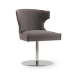 XIE dizajnová stolička S F nerezova podnož