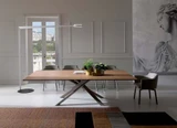 4x4 dizajnový jedálenský stôl s rozťahovaním