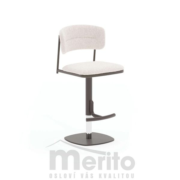 ADAM barová dizajnová stolička výškovo nastaviteľná