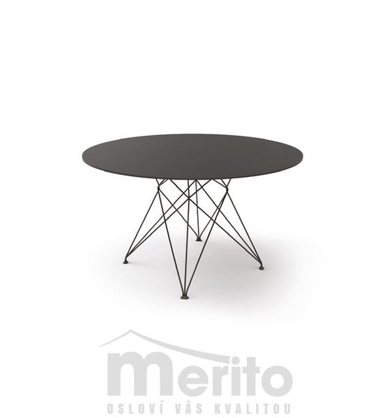 ARCOS dizajnový jedálenský stôl kruhový exteriérový
