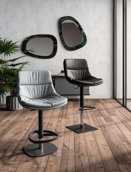 COCO barová dizajnová stolička výškovo nastaviteľná