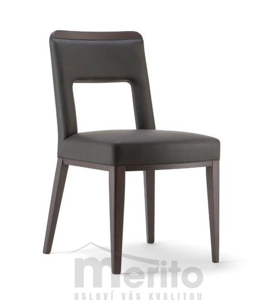MONTREAL dizajnová stolička S masívnym rámikom