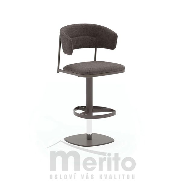 PETRA barová dizajnová stolička výškovo nastaviteľná