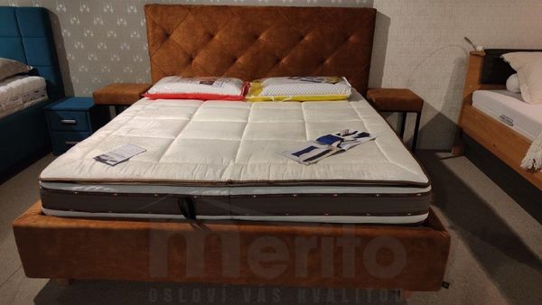 ROAN dizajnová čalúnená posteľ s úložným priestorom ihneď k odberu