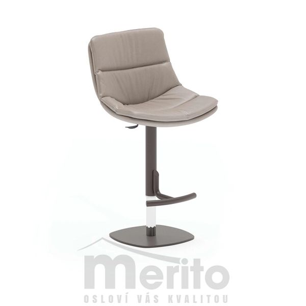 SCOTT barová dizajnová stolička otočná, výškovo nastaviteľná