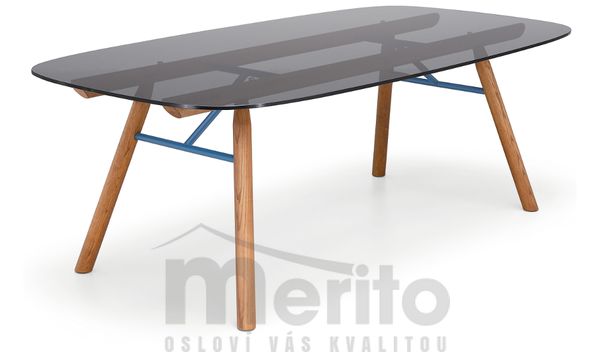SUITE dizajnový stôl oválny pevný rôzne prevedenia