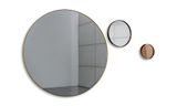 VISUAL kruhové dizajnové zrkadlo SOVET