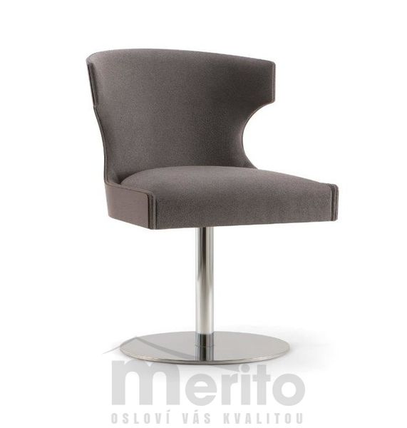 XIE dizajnová stolička S F nerezova podnož